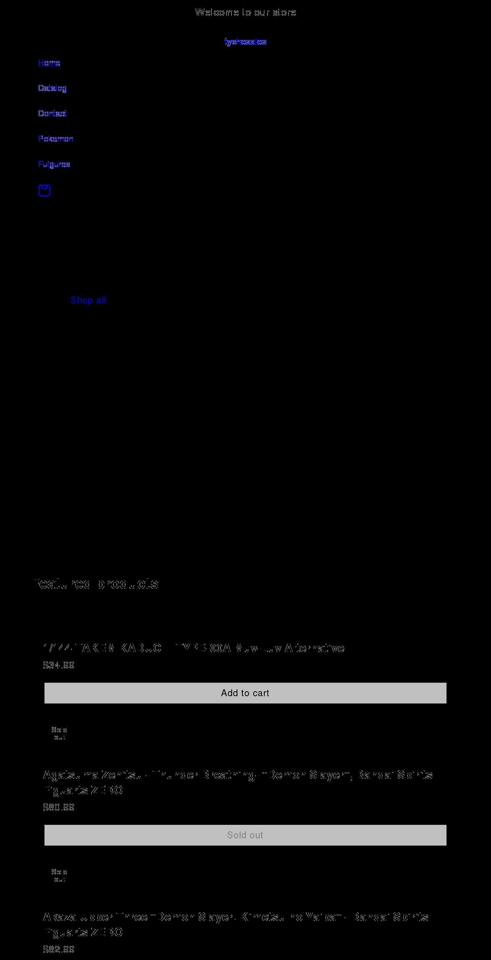 tychesales.com shopify website screenshot