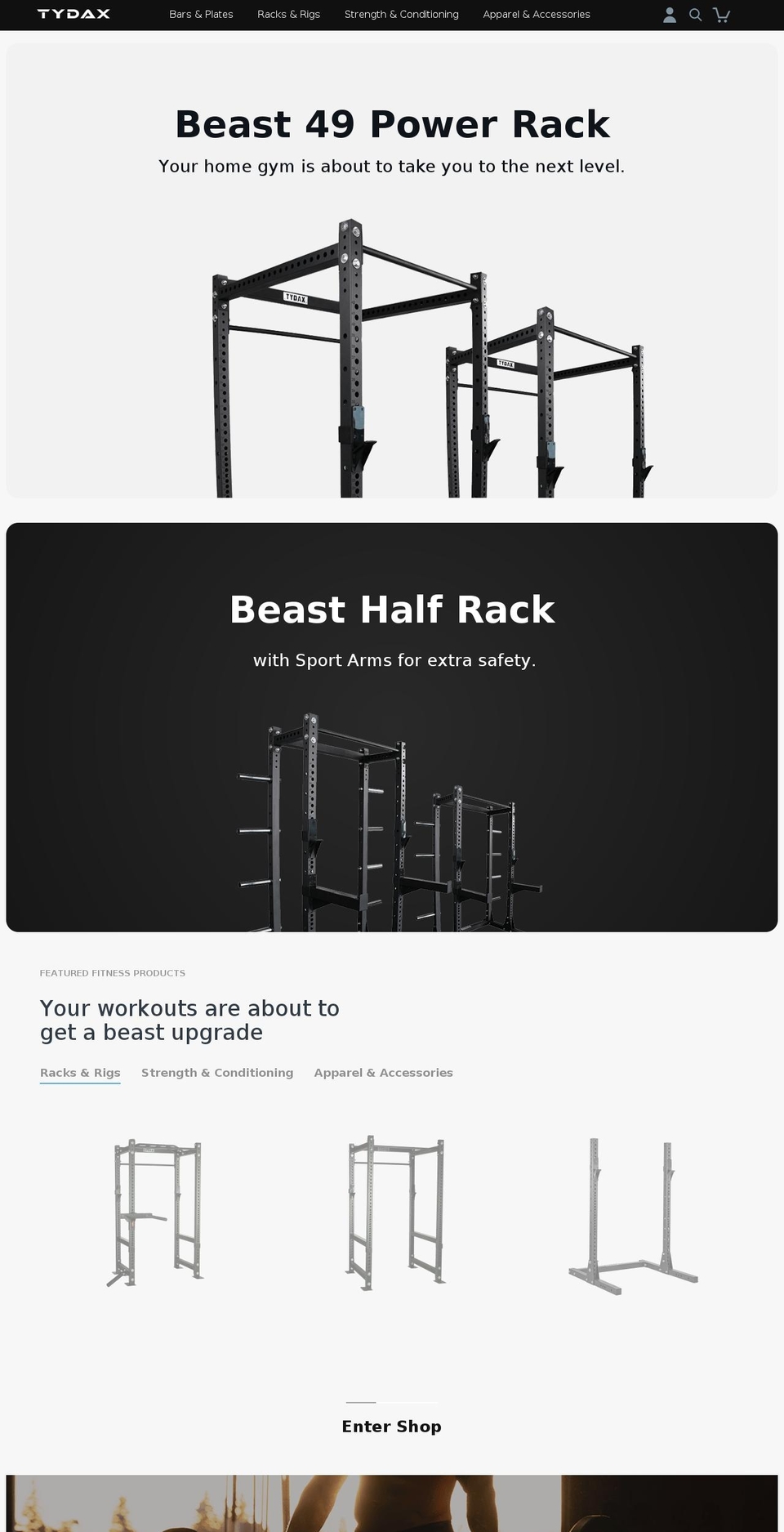 tydax.com shopify website screenshot