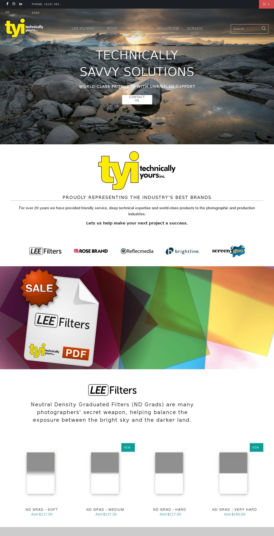 tyi.ca shopify website screenshot