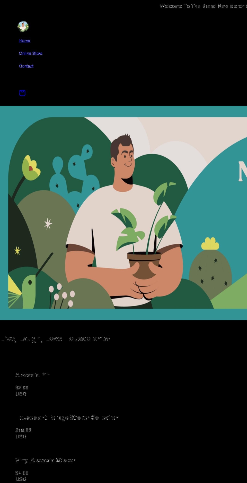 tylermossop.com shopify website screenshot