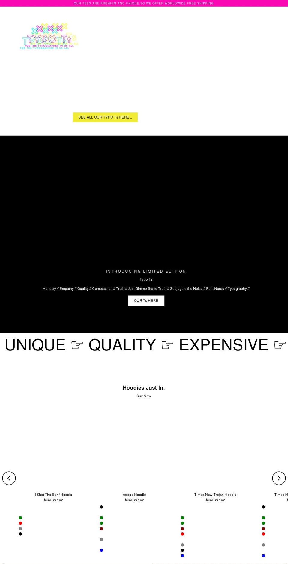 typots.store shopify website screenshot