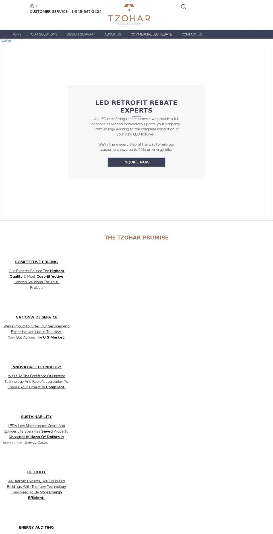 tzoharusa.com shopify website screenshot