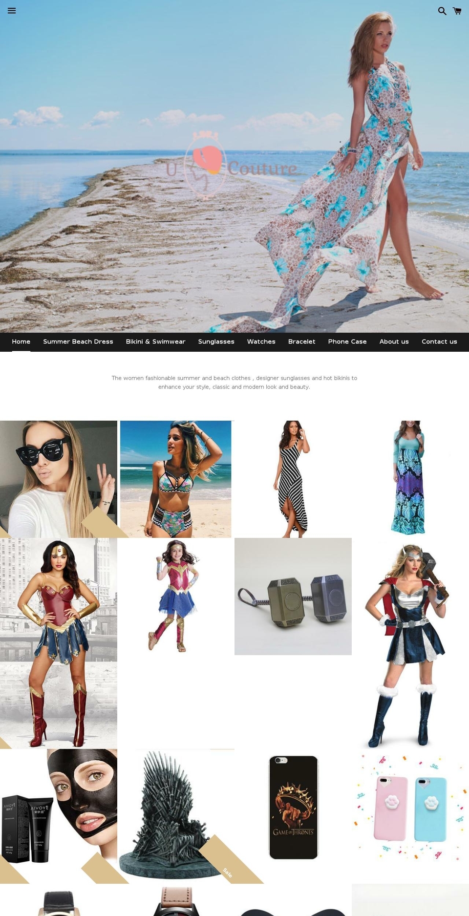 u-coutures.com — Shopify storefront screenshot