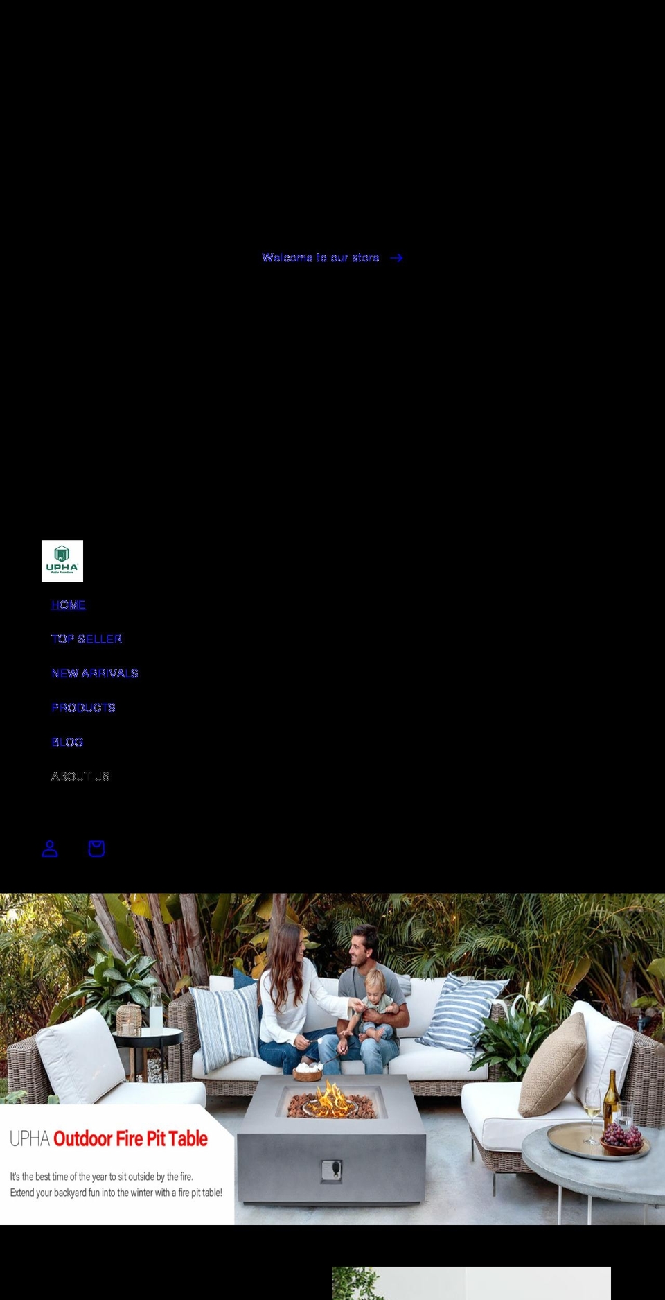 u-pha.com shopify website screenshot