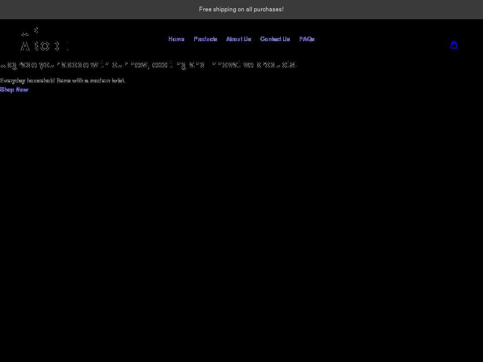 uabode.com shopify website screenshot