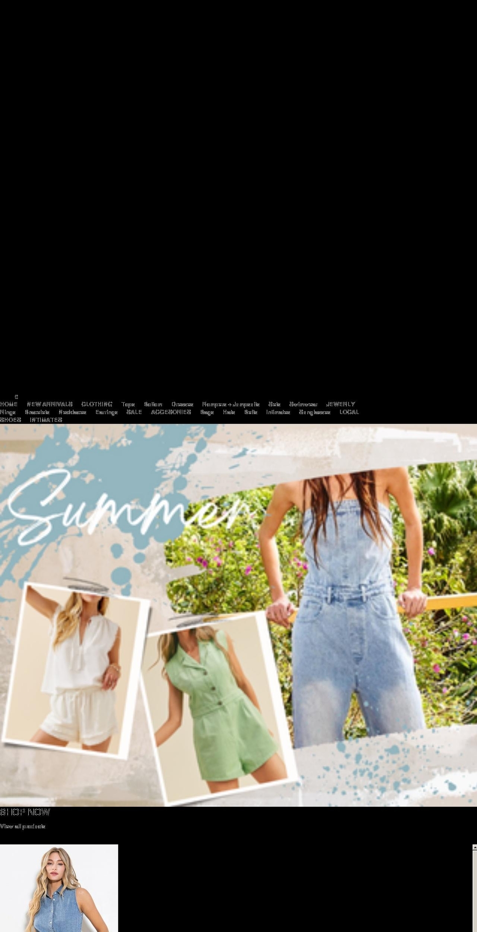 uapaboutique.com shopify website screenshot