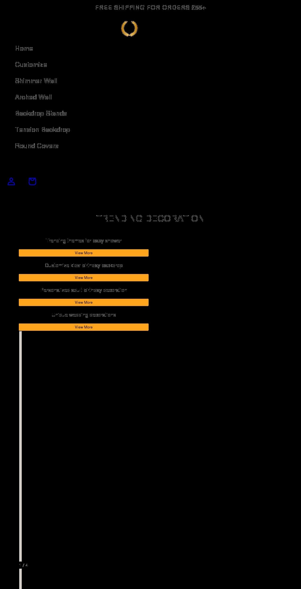 ubackdrop.co.uk shopify website screenshot