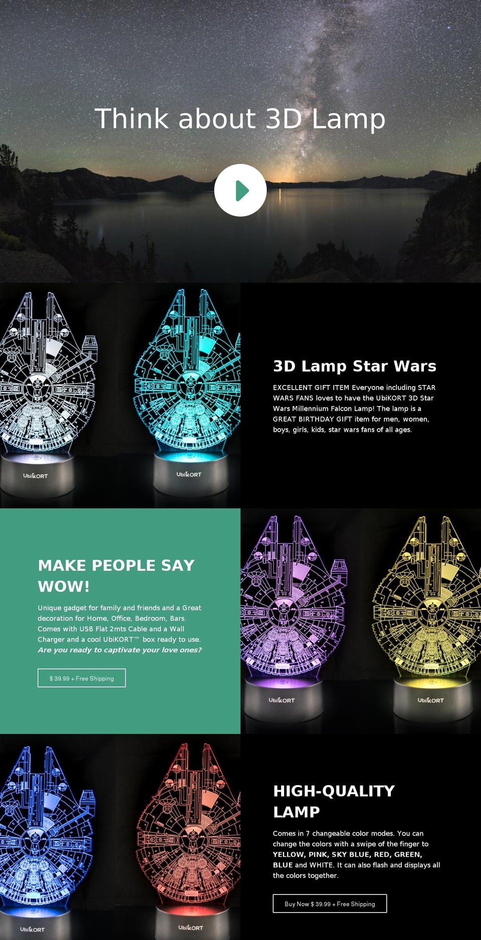 ubikort.com — Shopify storefront screenshot