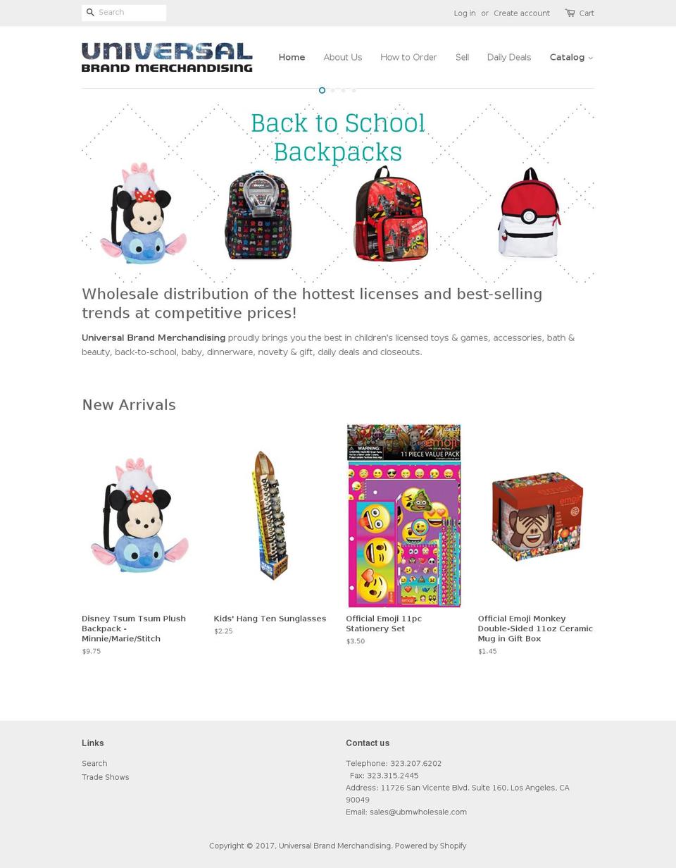 ubmwholesale.com shopify website screenshot