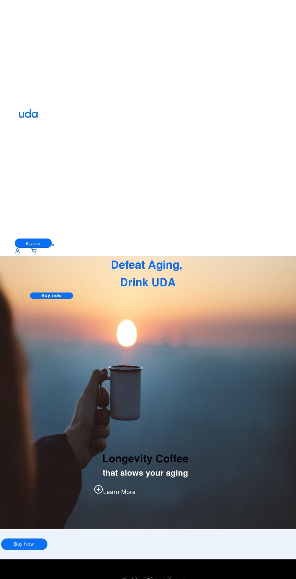 uda.com shopify website screenshot