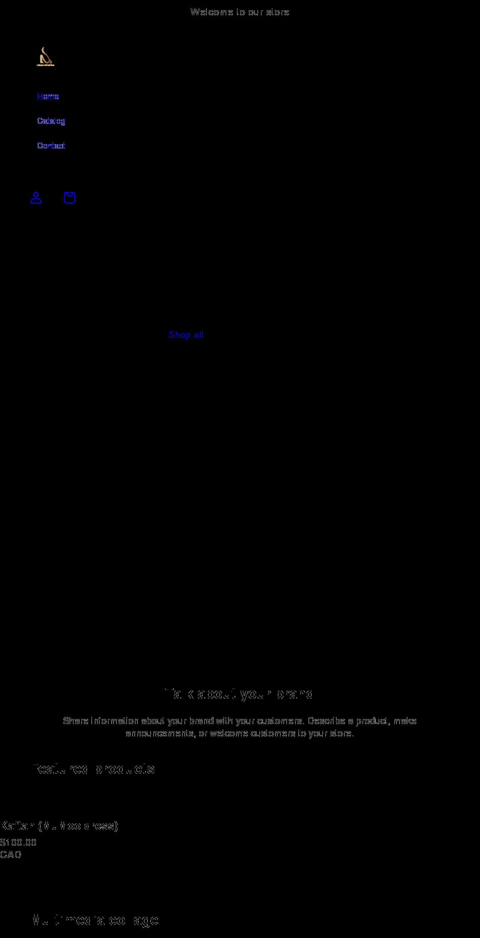 udamma.com shopify website screenshot