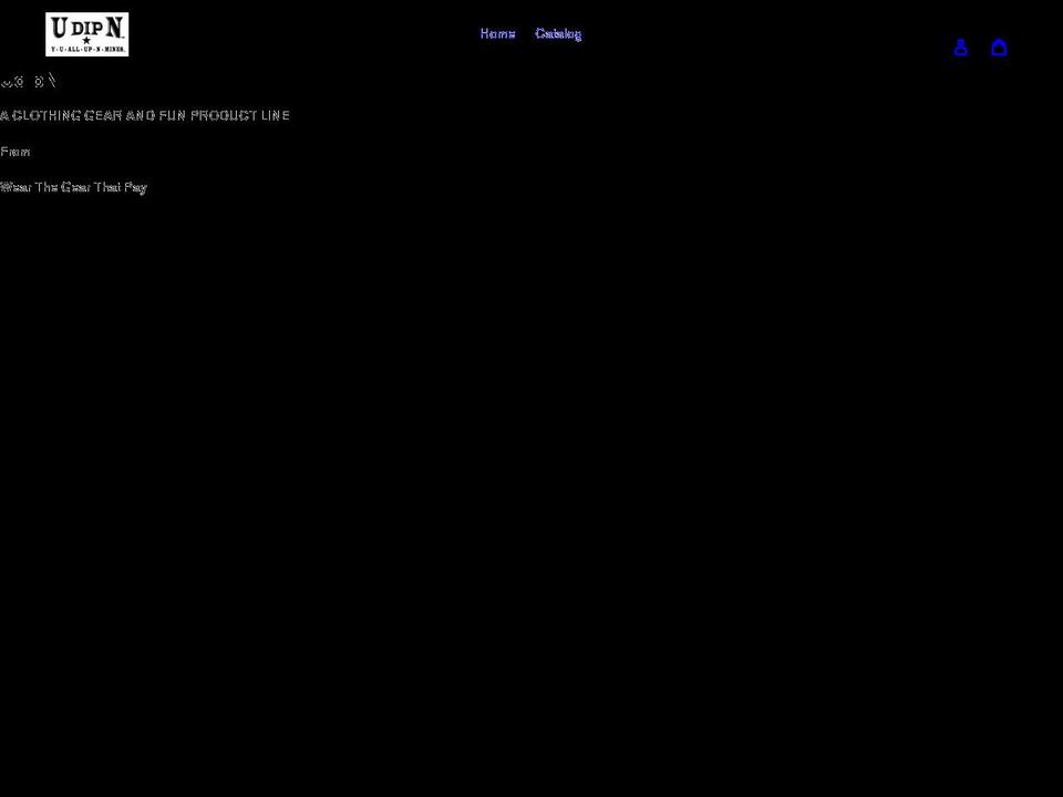 udipn.com shopify website screenshot