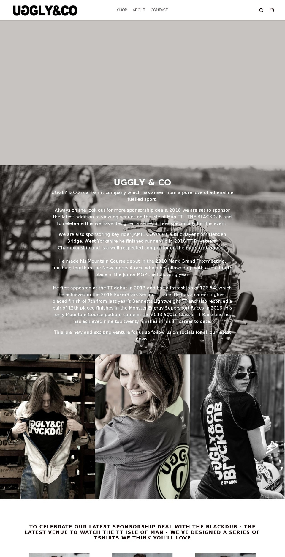 ugglyandco.com — Shopify storefront screenshot