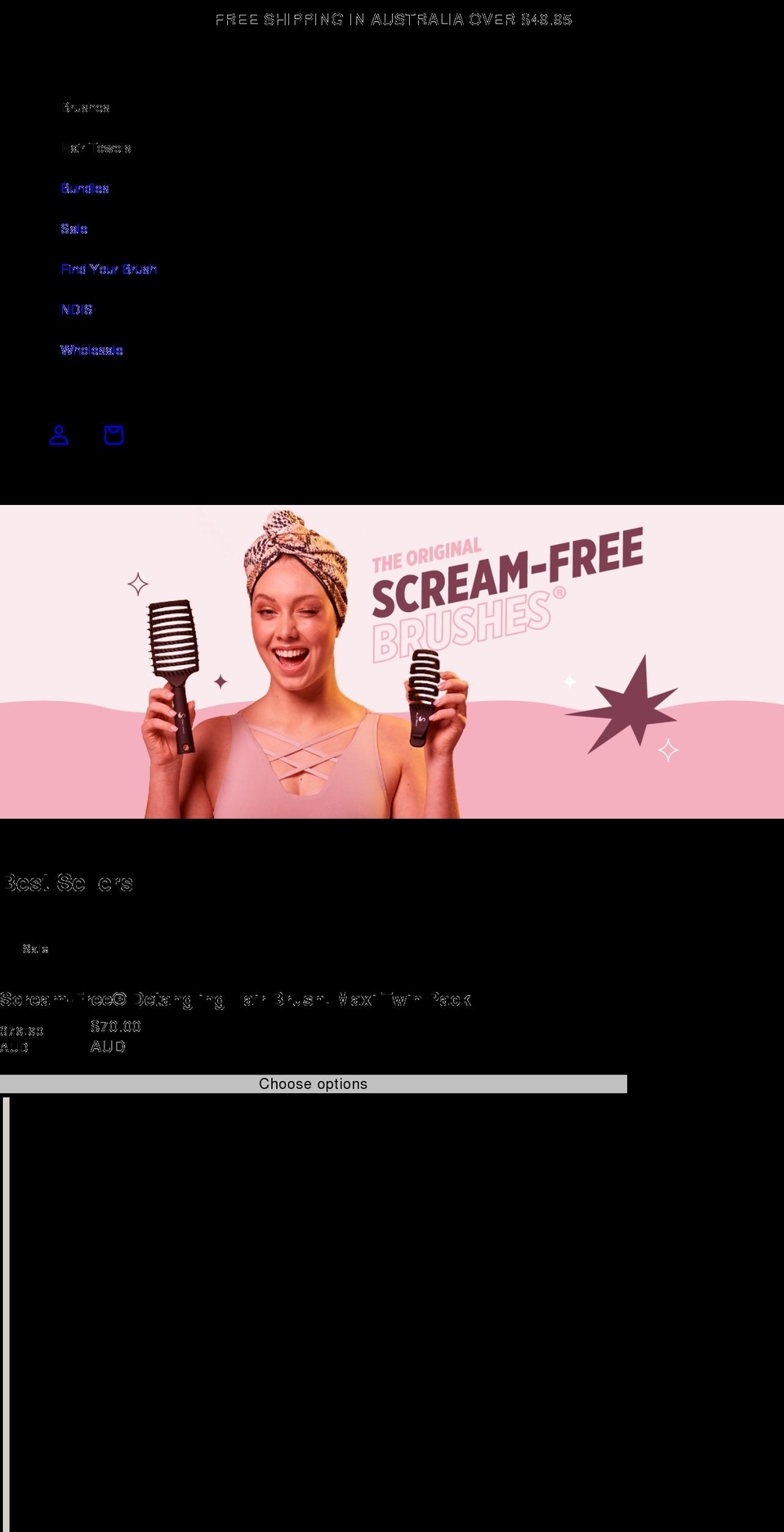 uglyswan.com.au shopify website screenshot