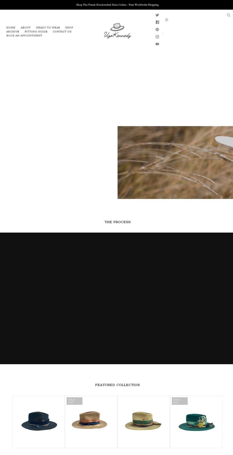 ugokennedy.com shopify website screenshot