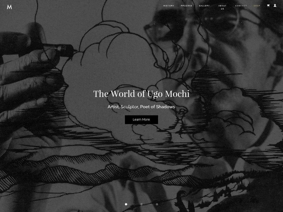 ugomochi.com shopify website screenshot