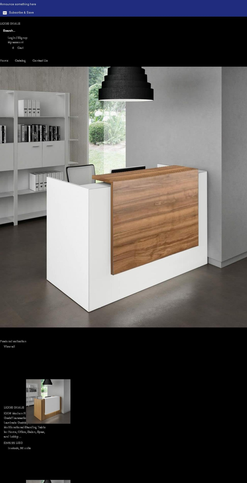 ugosdeals.com shopify website screenshot