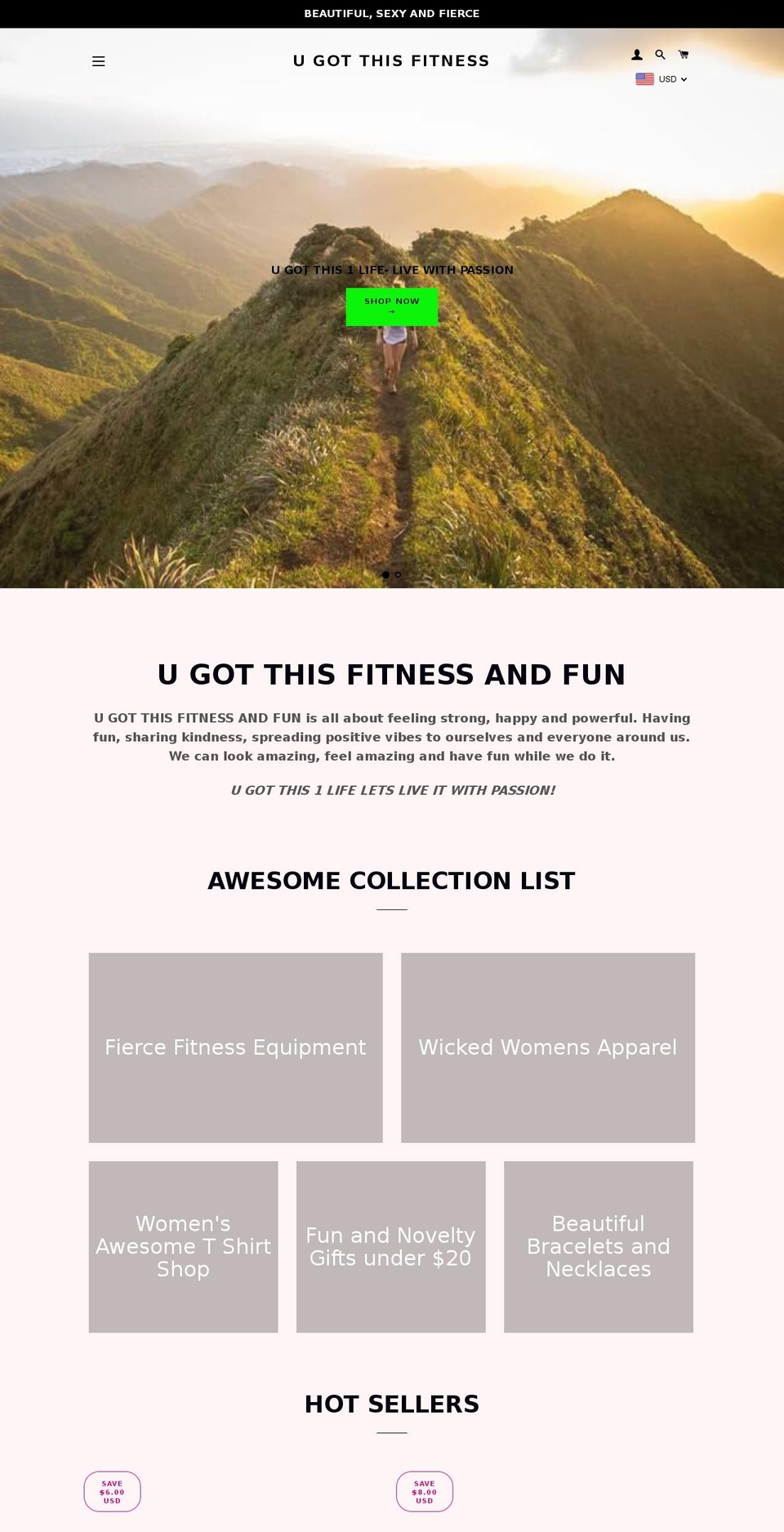 ugotthisfitness.com shopify website screenshot