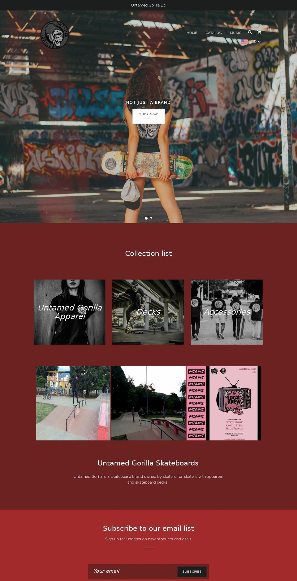 ugskate.com shopify website screenshot