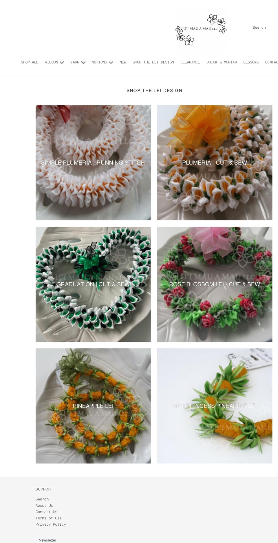 uimauamau.com shopify website screenshot