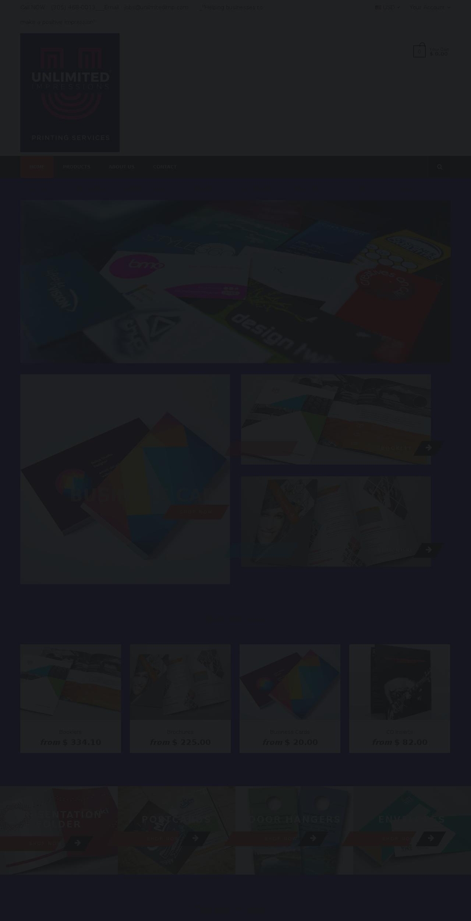 uiprints.com shopify website screenshot