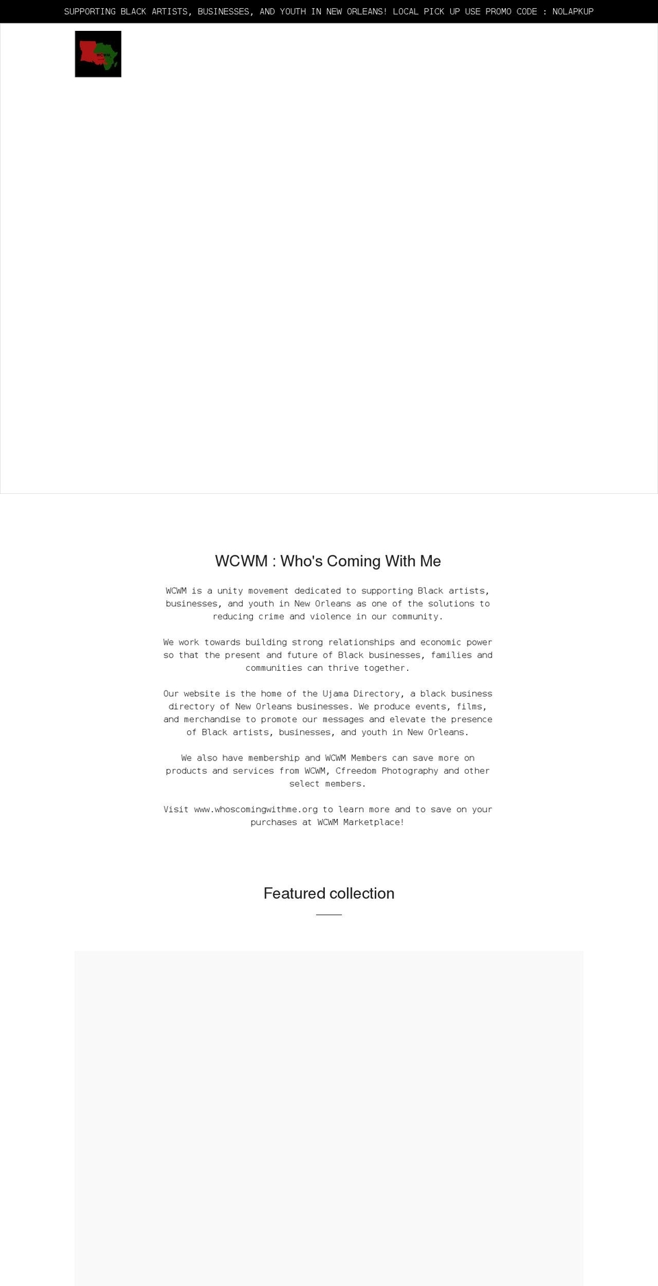 ujamaadirectory.com — Shopify storefront screenshot