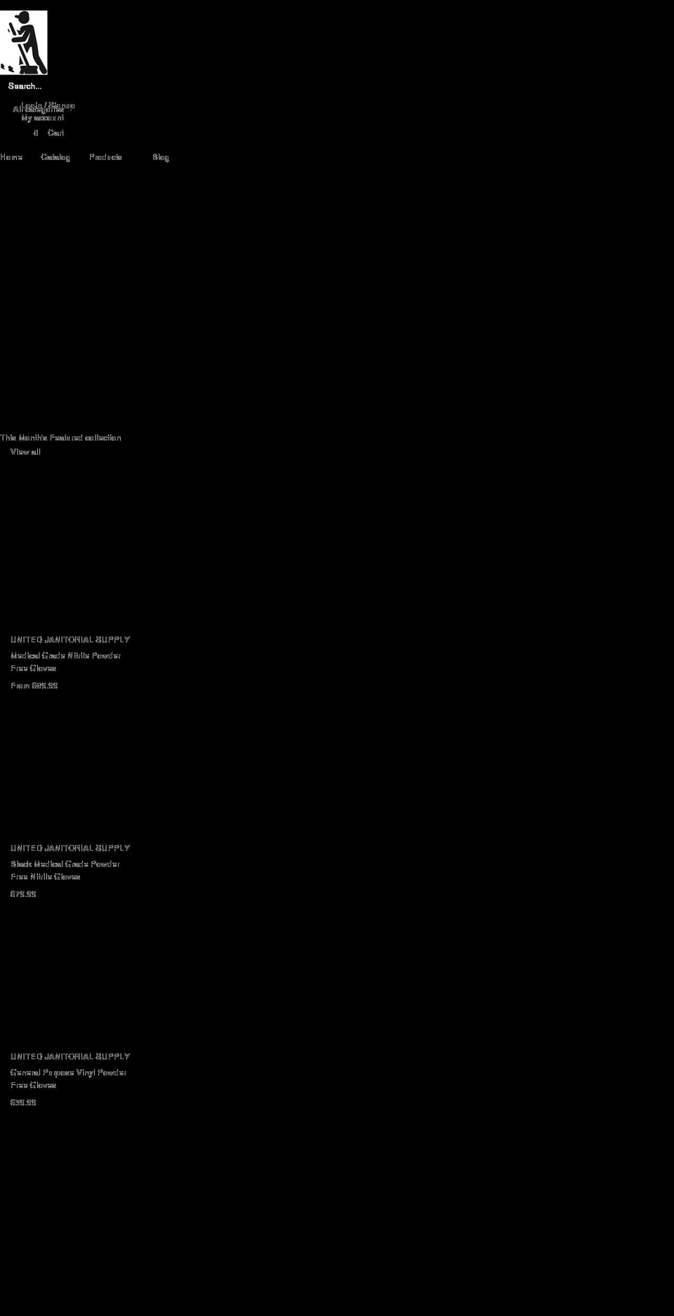 ujsupply.net shopify website screenshot