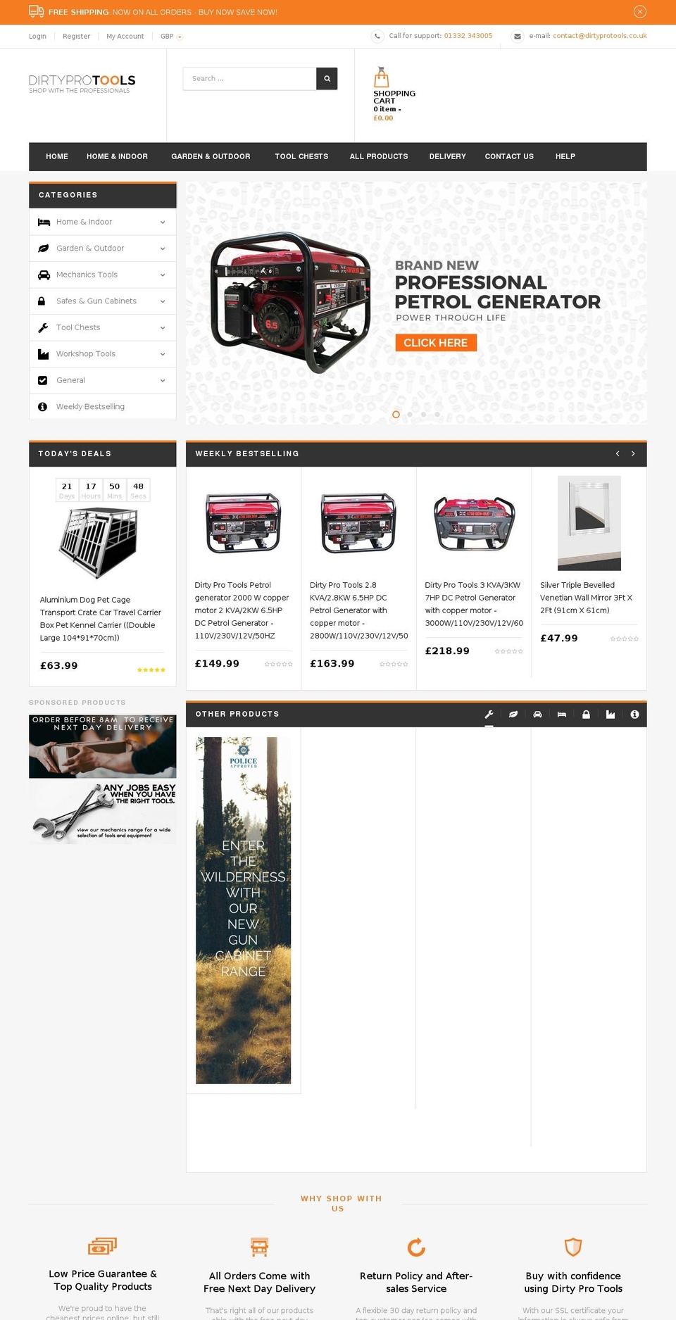 uk-trade-direct.com — Shopify storefront screenshot