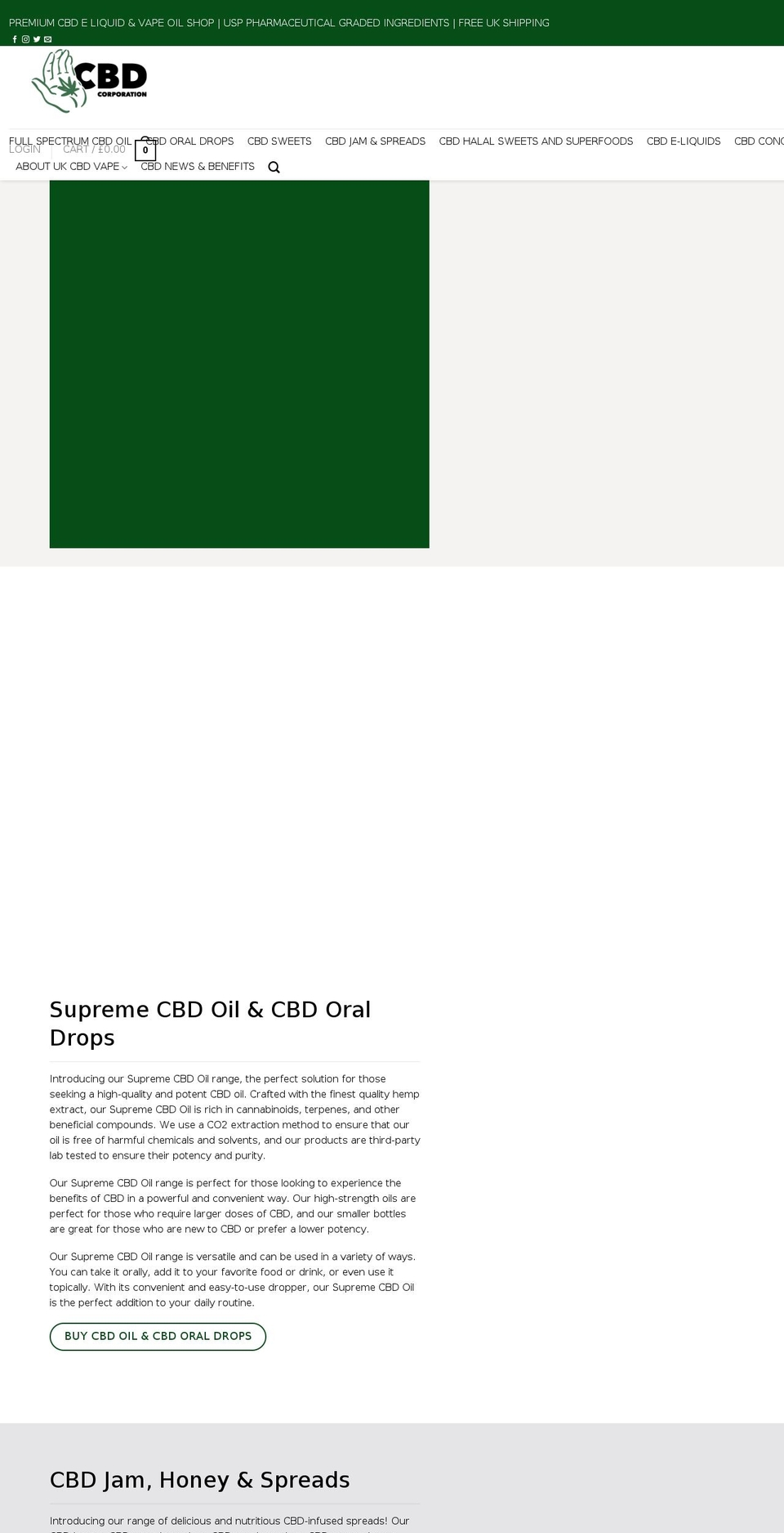 ukcbdvape.com — Shopify storefront screenshot