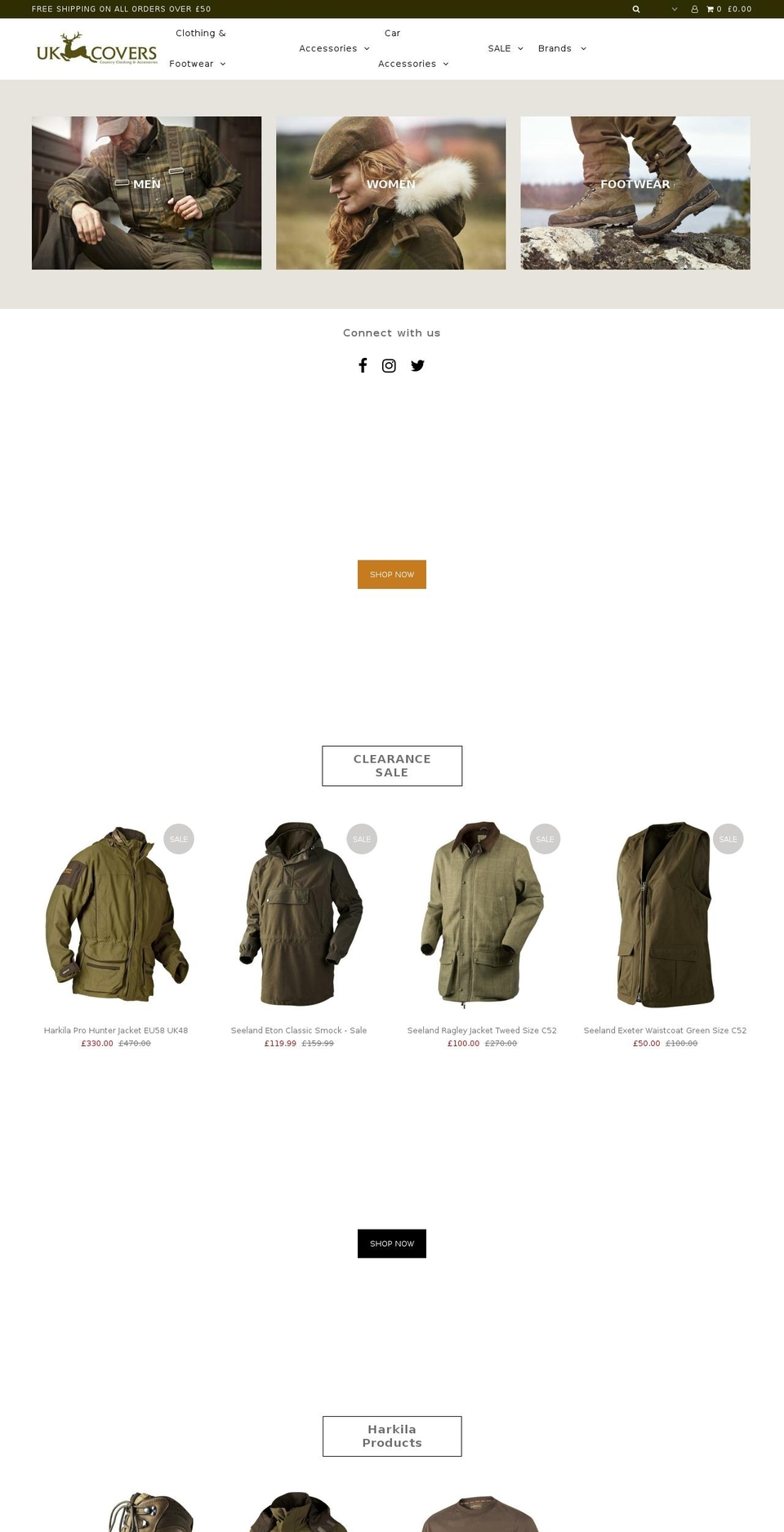 ukcovers.co.uk shopify website screenshot