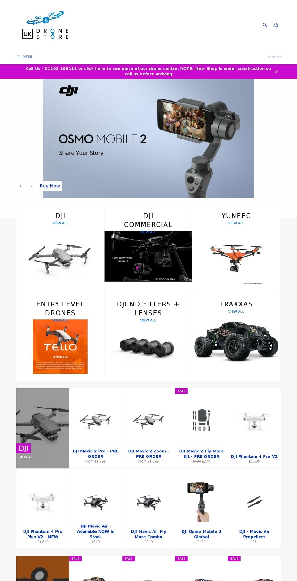 ukdsracecircuits.com shopify website screenshot