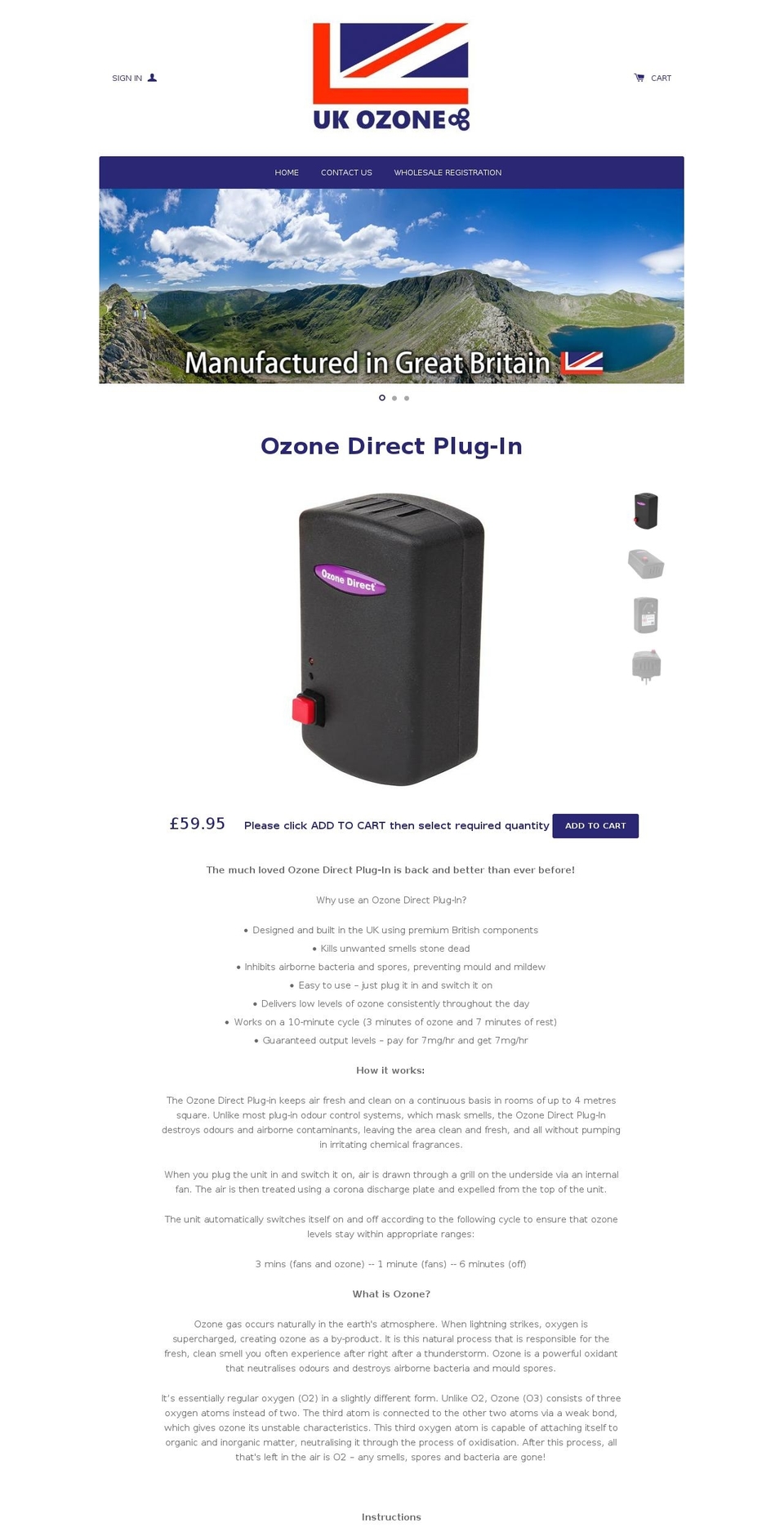 ukozone.com shopify website screenshot