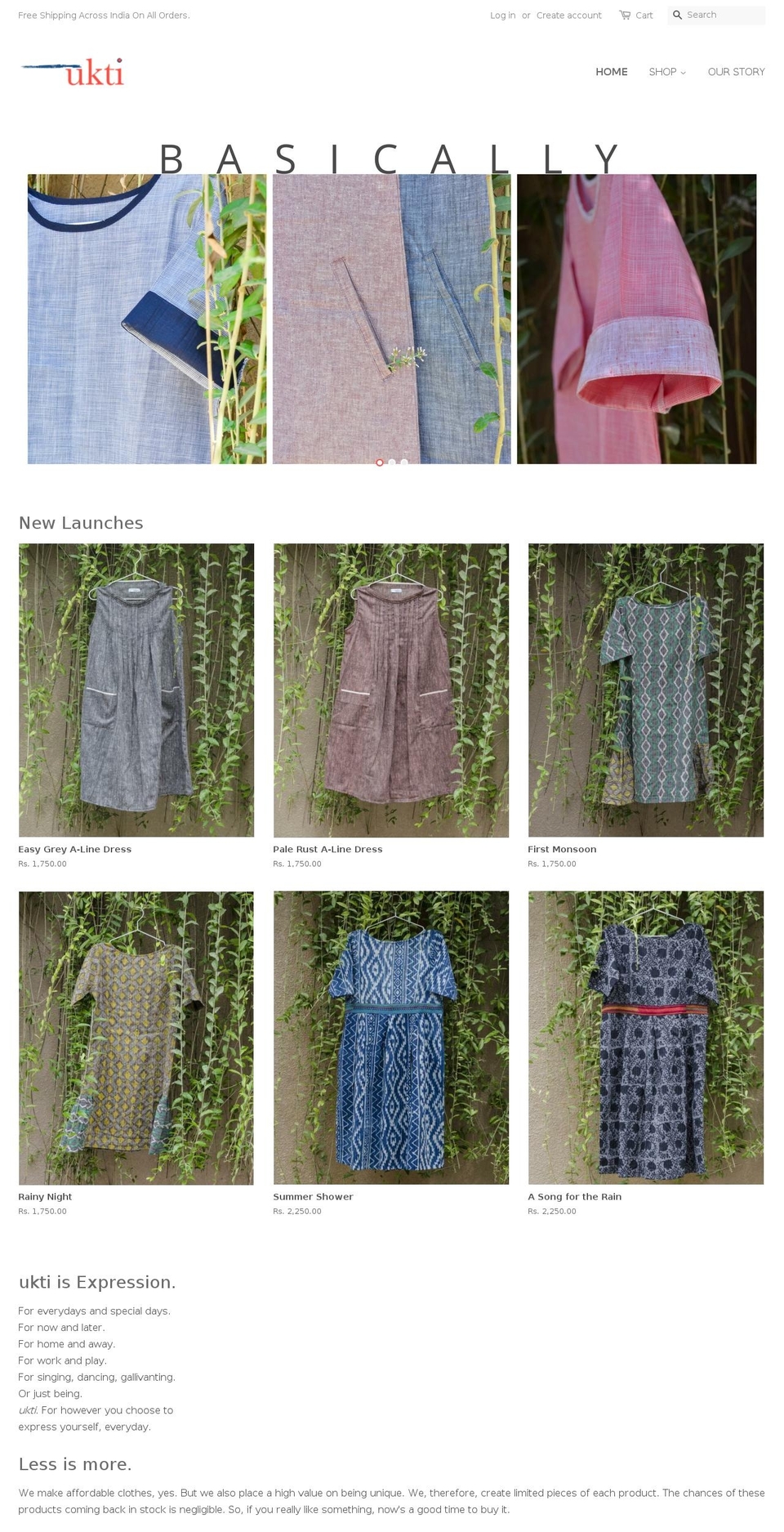 uktieveryday.com — Shopify storefront screenshot