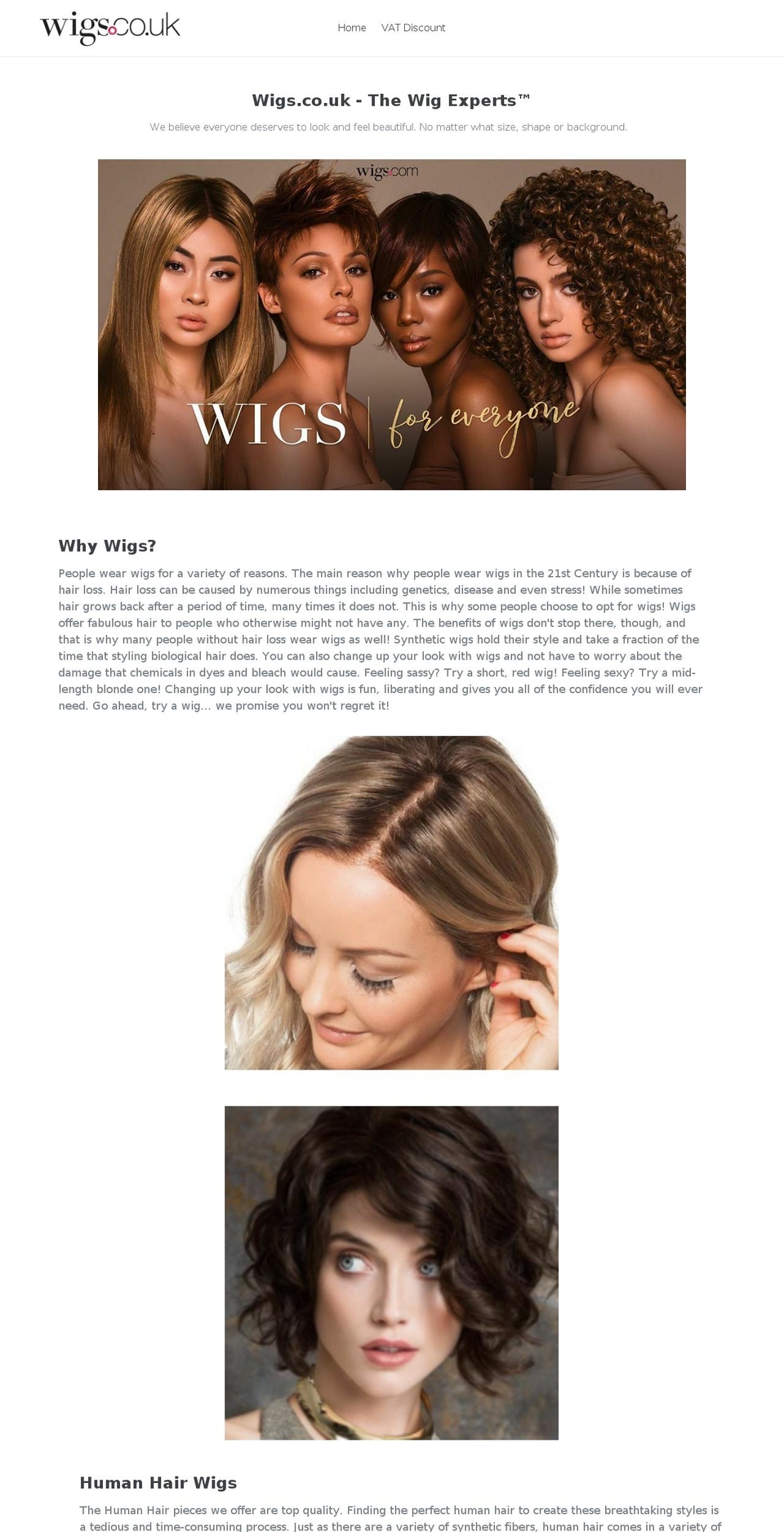 ukwig.com shopify website screenshot