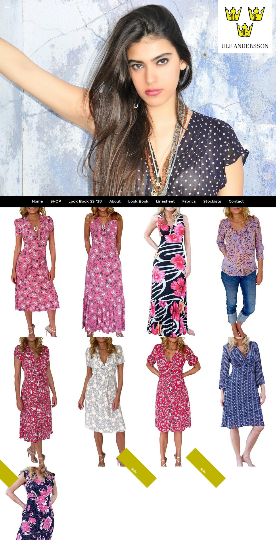 ulfandersson.com — Shopify storefront screenshot