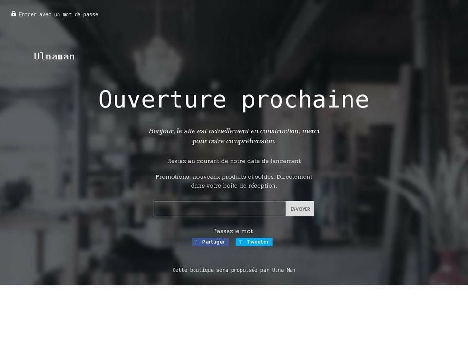 ulnaman.com shopify website screenshot