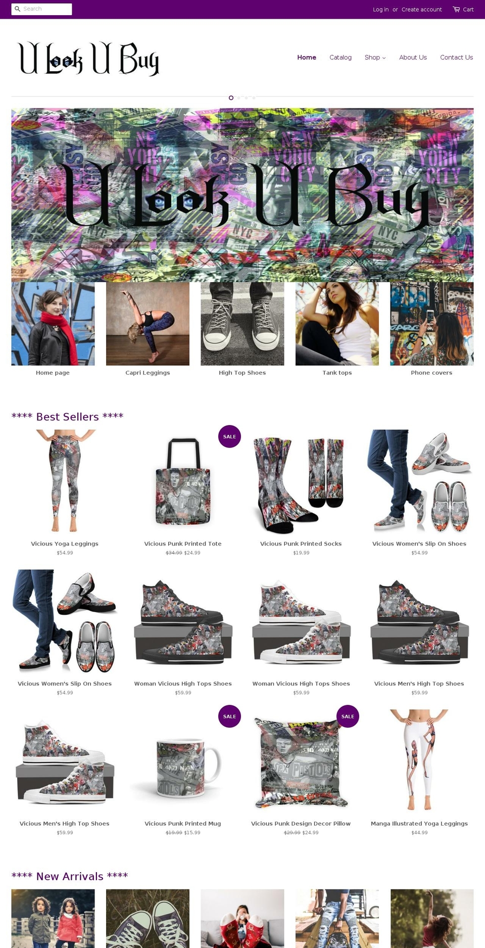 ulookubuy.com — Shopify storefront screenshot