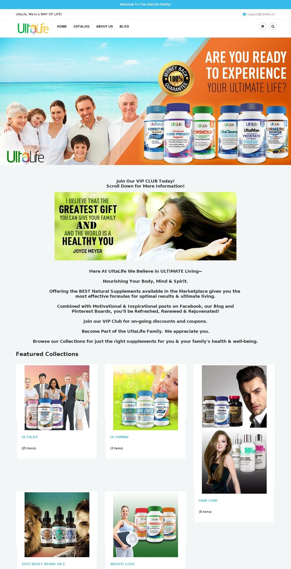ulta-man.com shopify website screenshot