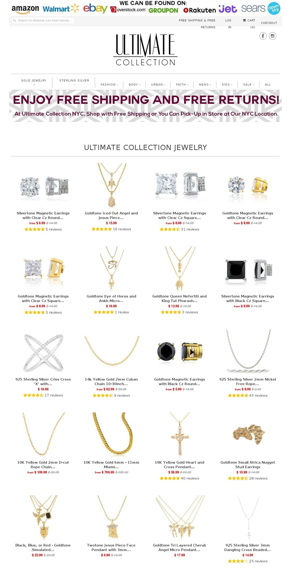 ultcollection.com — Shopify storefront screenshot