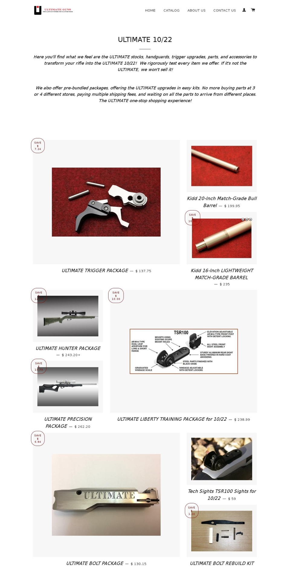 ultimate1022.com shopify website screenshot