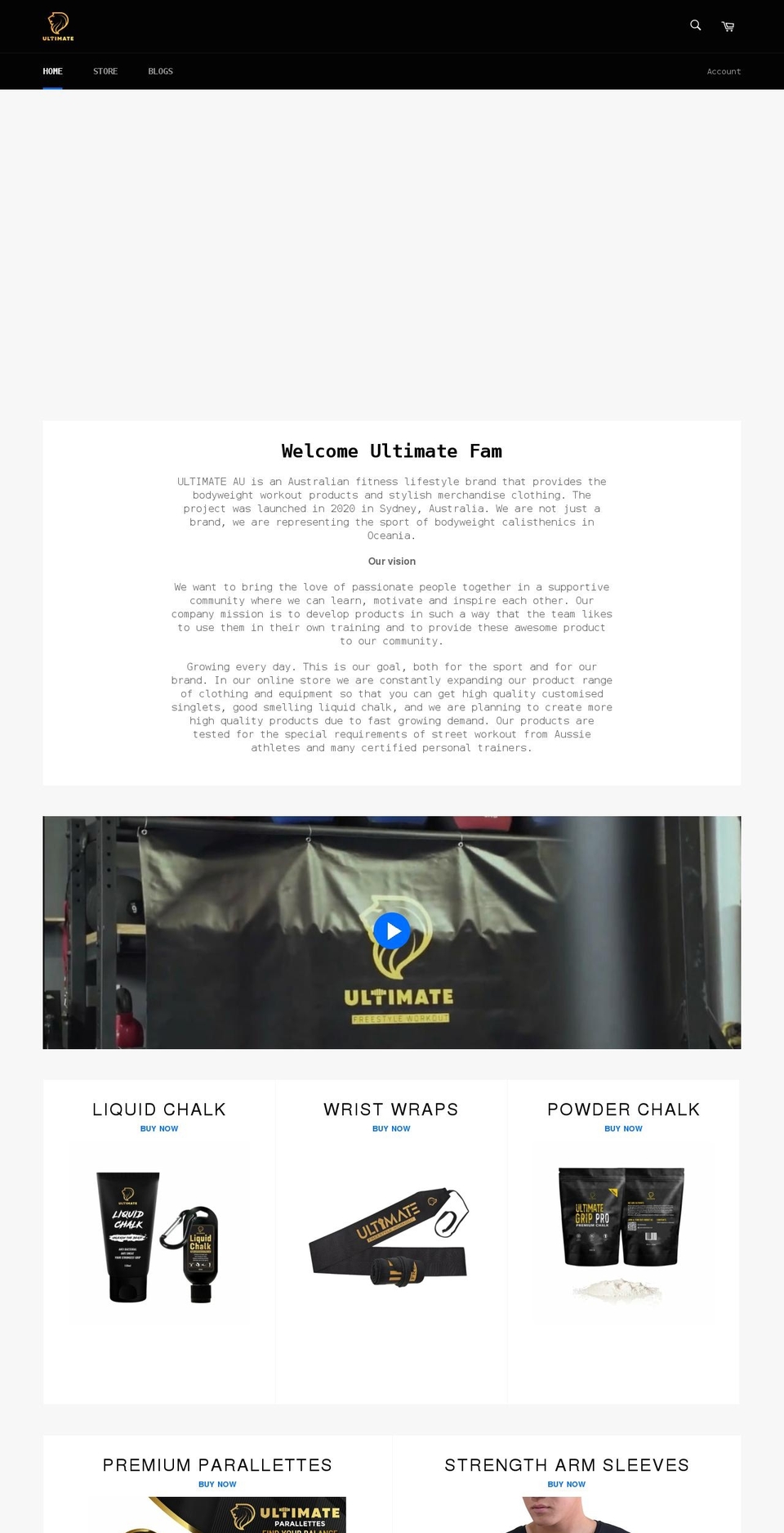 ultimateau.com shopify website screenshot