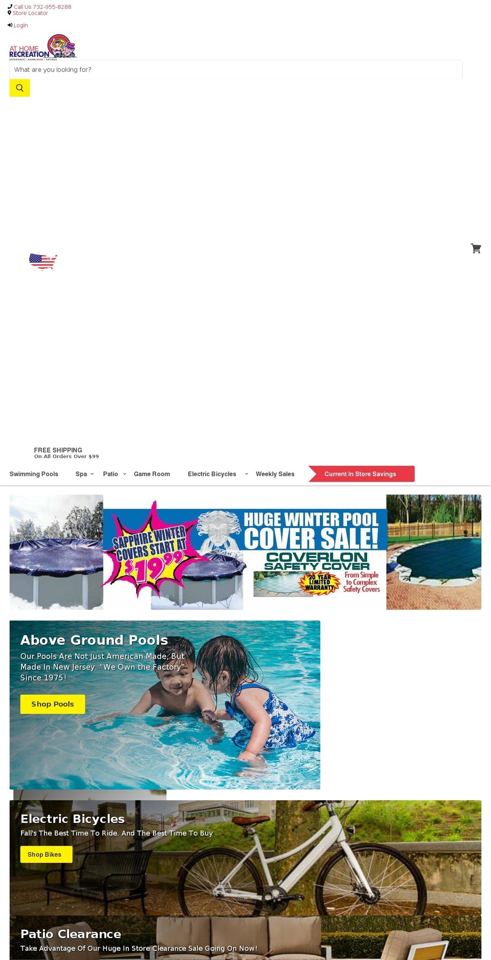 ultimatebackyardproducts.com — Shopify storefront screenshot