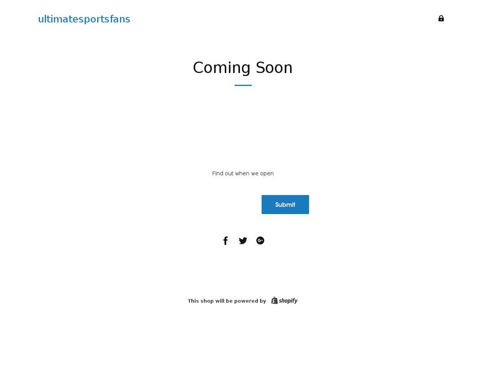 ultimatehockeyfans.com shopify website screenshot