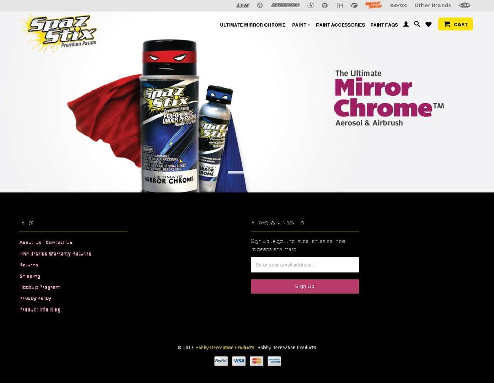 ultimatemirrorchrome.com shopify website screenshot