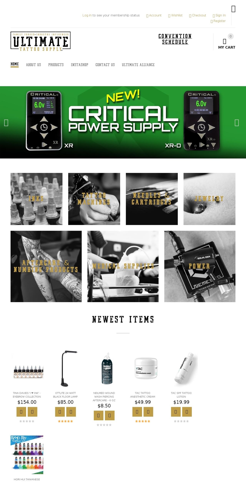 19068743 Shopify theme site example ultimatetattoosupply.com
