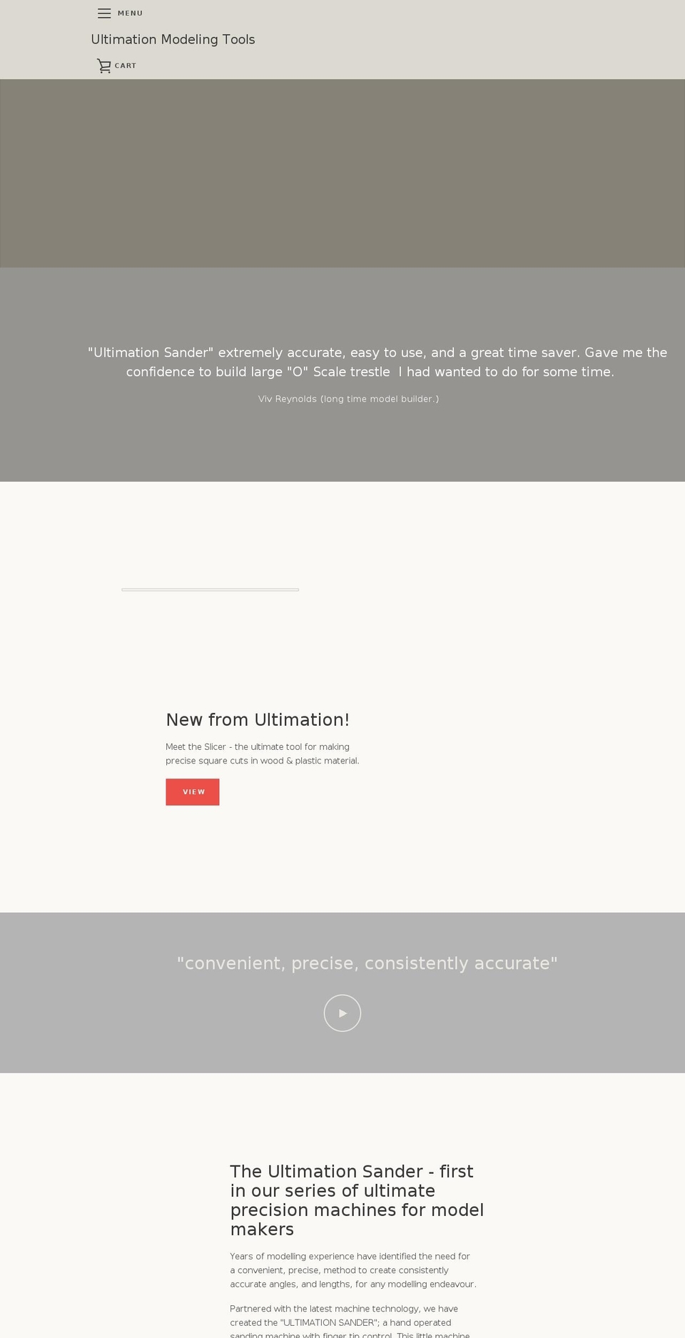 ultimation.ca shopify website screenshot