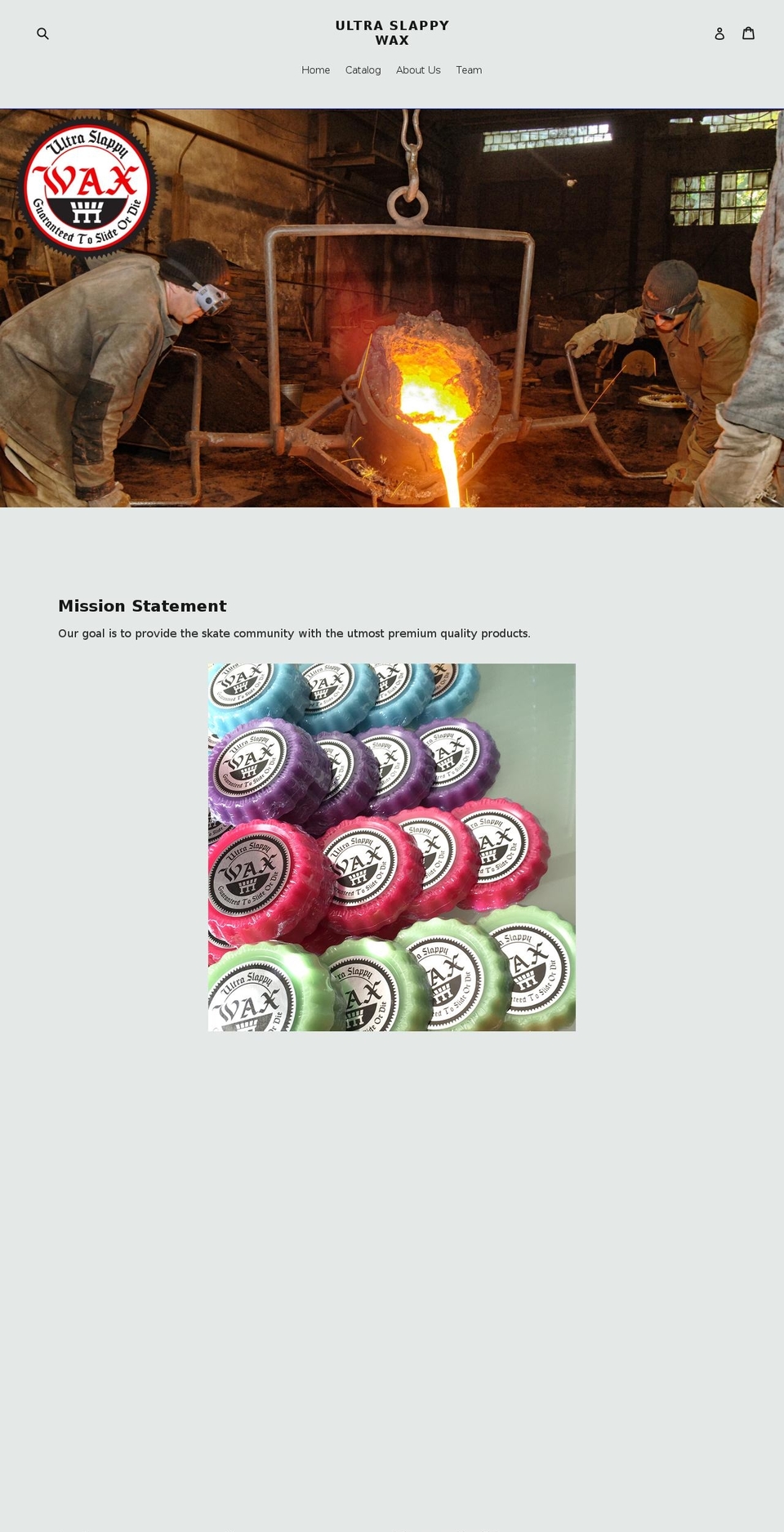 ultraslappywax.com — Shopify storefront screenshot