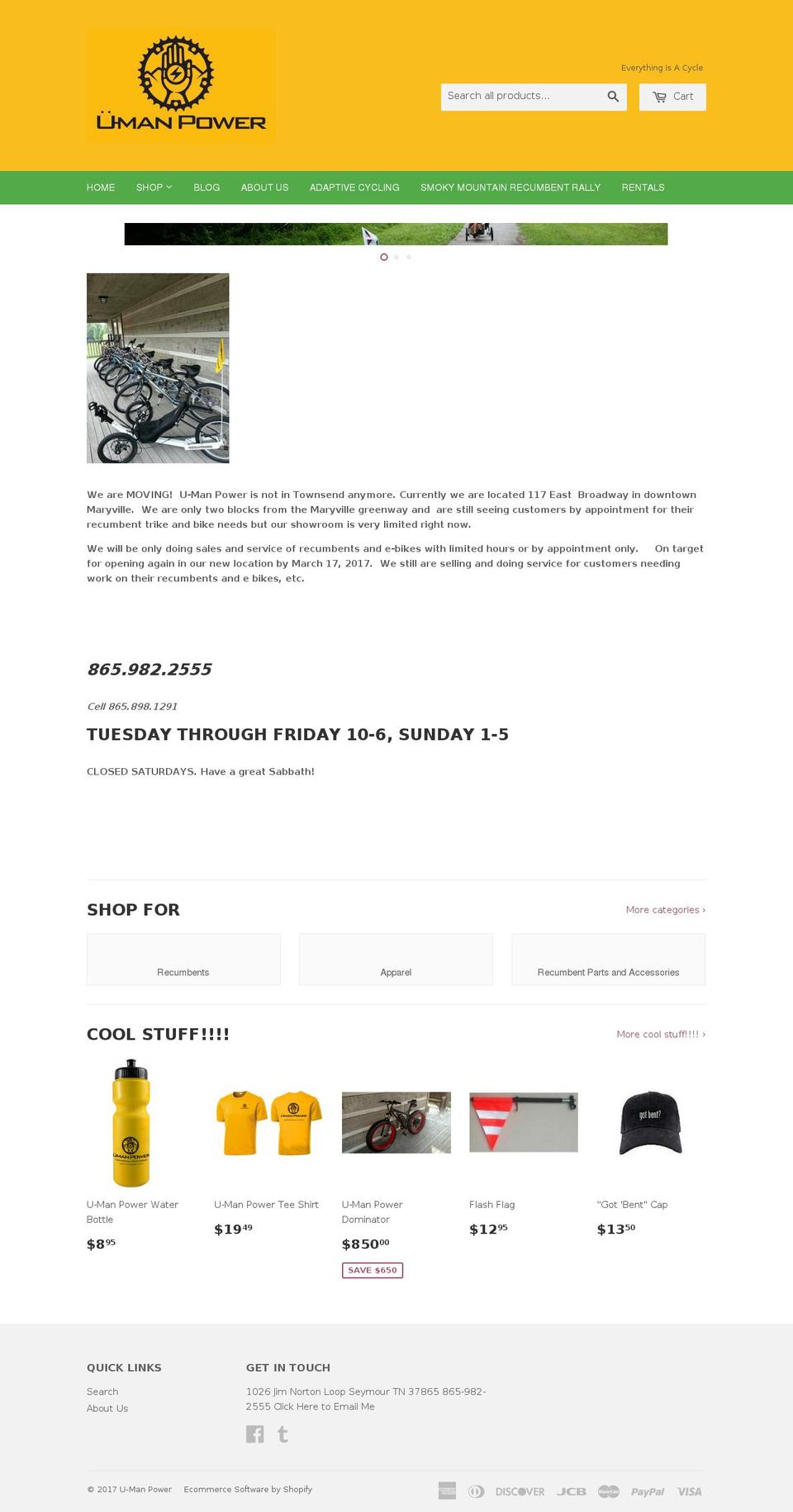 umanpower.co shopify website screenshot