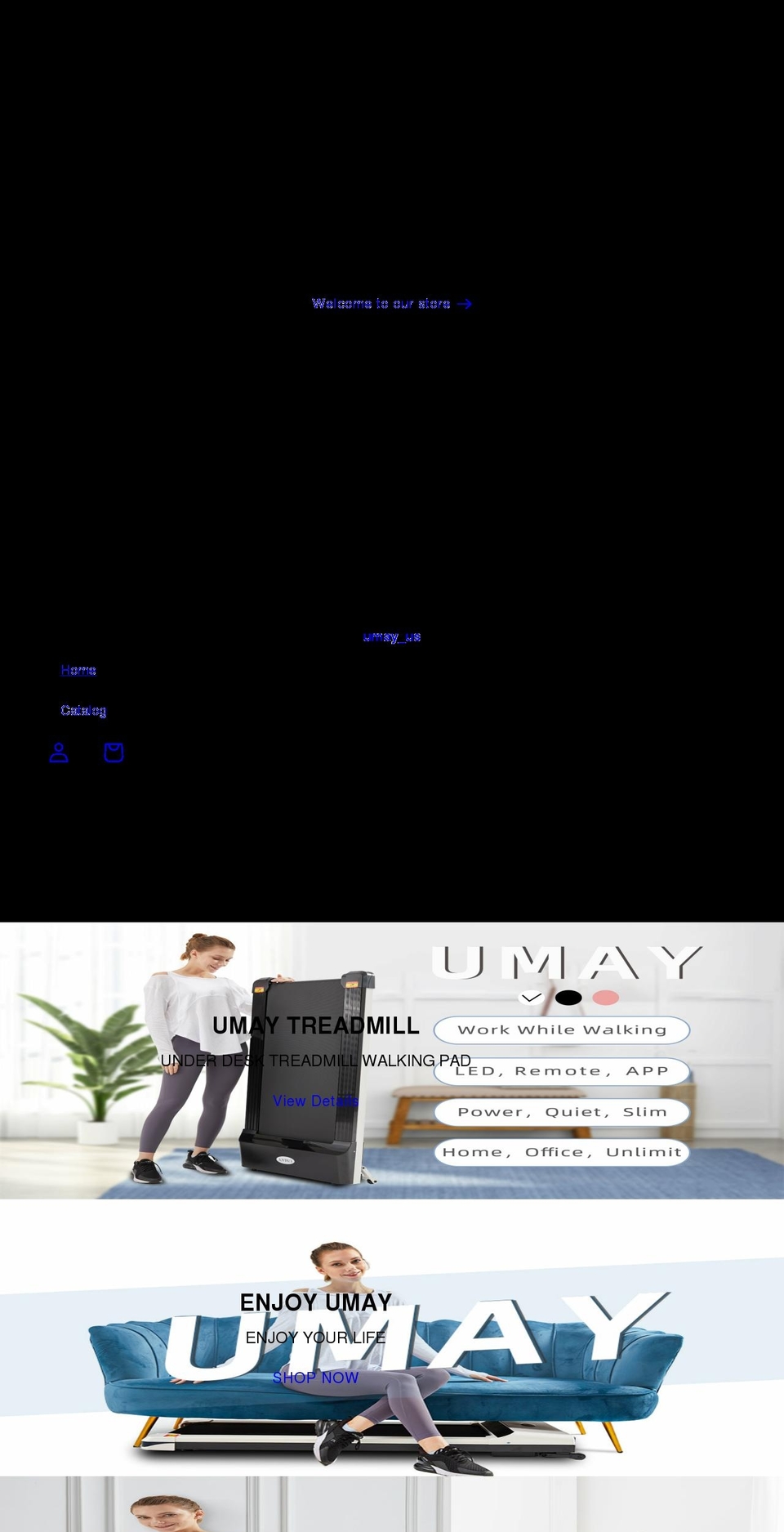 umaystore.com shopify website screenshot