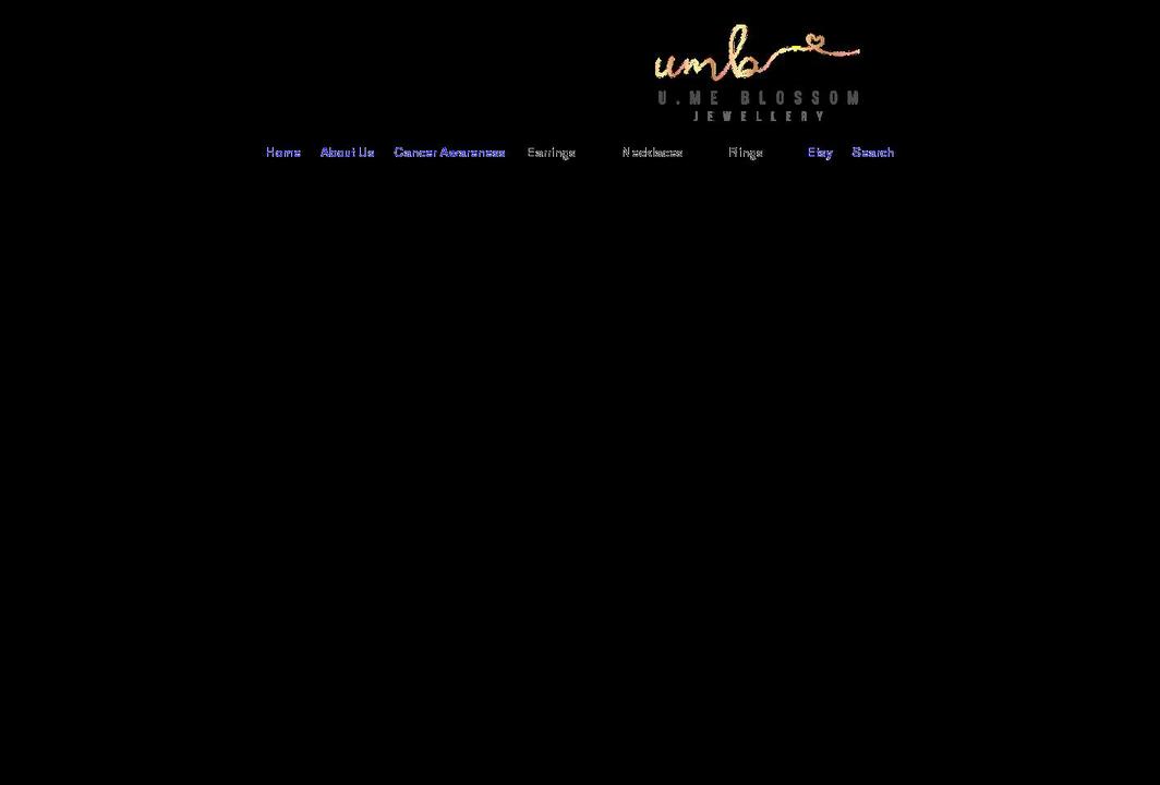 umeblossomjewellery.co.uk shopify website screenshot
